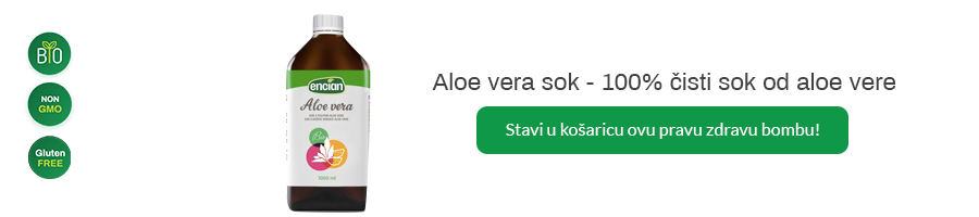 BIO Aloe vera sok v Encianu