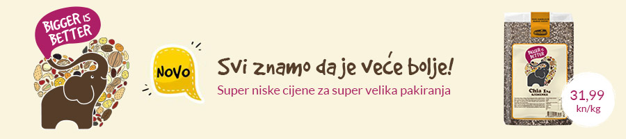 Bigger is better - večja pakiranja manjše cene