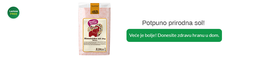 Himalajska sol v velikem pakiranju - samo v Encian spletni trgovini