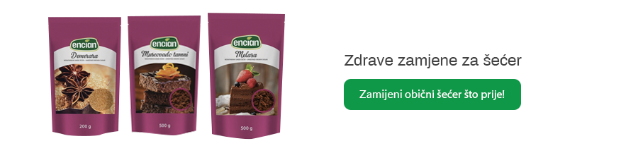 Zdrava zamjena za cuker v Encian spletni trgovini