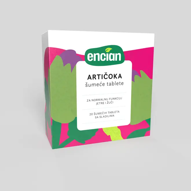 Artičoka šumeče, 20 šumečih tablet-0