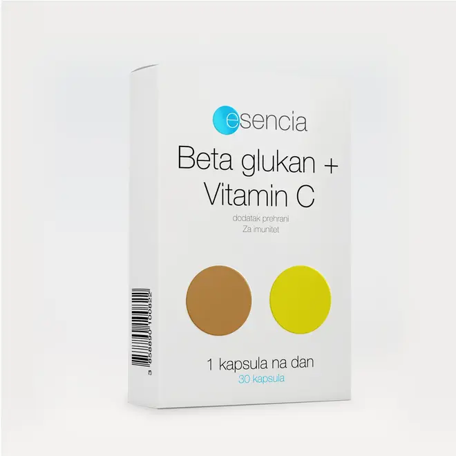 Beta glukan 250+vitamin C, 30 kapsul-0