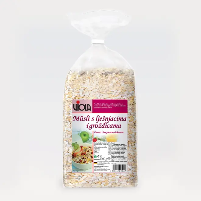 Müsli lešnik rozine, 1kg-0