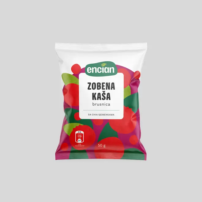 Ovsena kaša brusnica in chia 50g-0