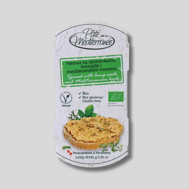 Namaz iz čičerike z mediteranskim zelišči BIO 2x50g-0