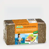 Ržen trajni kruh s sončničnimi semeni, 500g